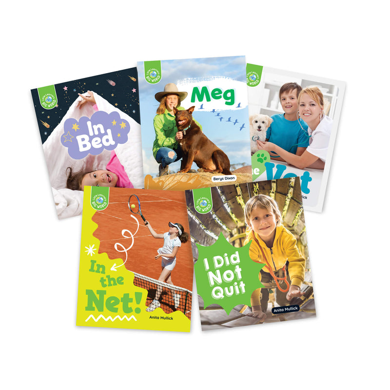 Little Learners, Big World Nonfiction Little Book Pack Stages 1-6