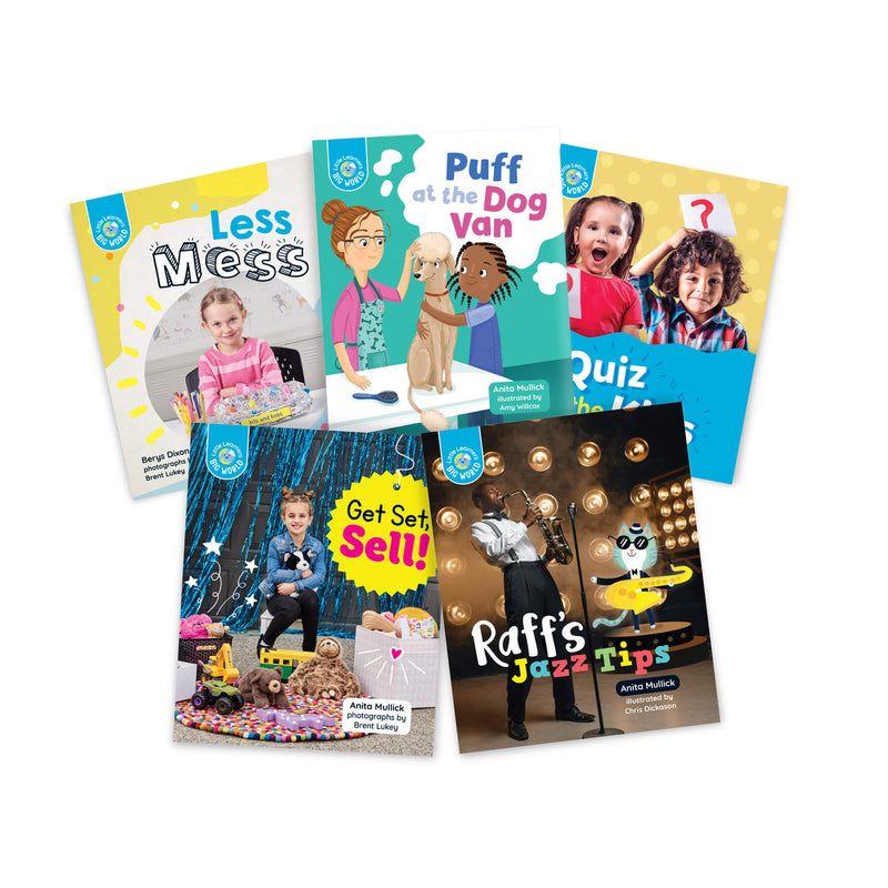 Little Learners, Big World Nonfiction Little Book Pack Stages 1-6