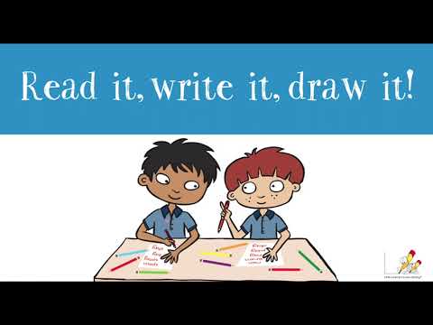 Read, Write and Draw | Word, Phrase & Sentence Cards