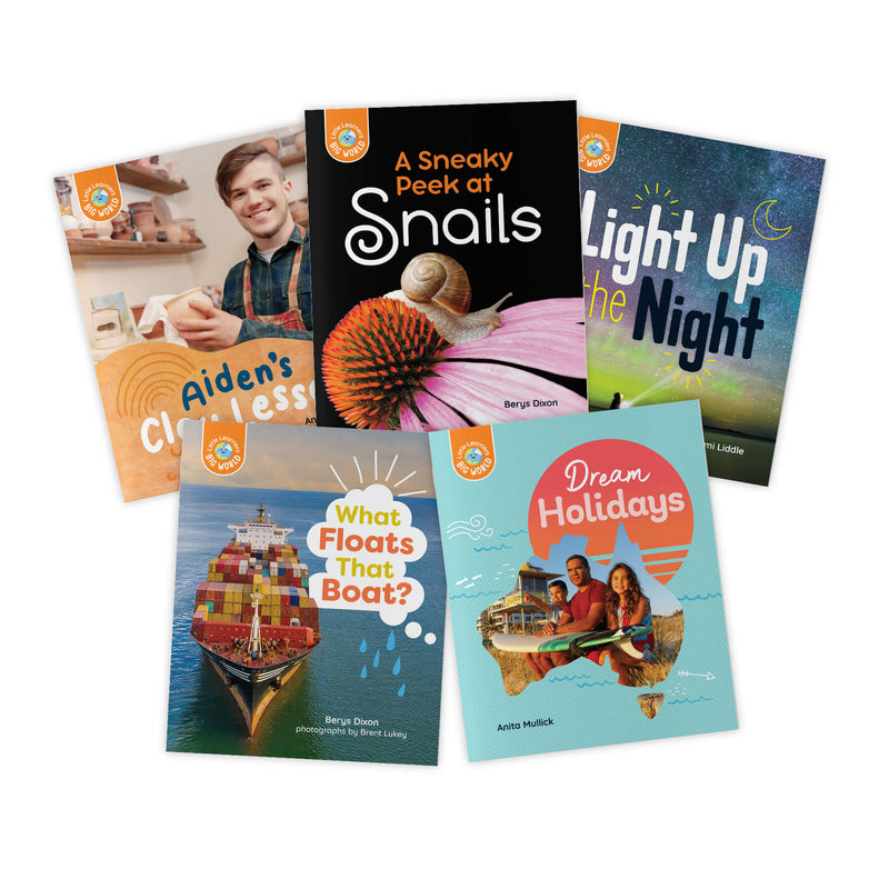 Little Learners, Big World Nonfiction Class Book Pack Stage 7