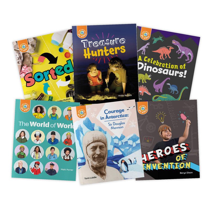 Little Learners, Big World Nonfiction Stages 1-7 Value Packs