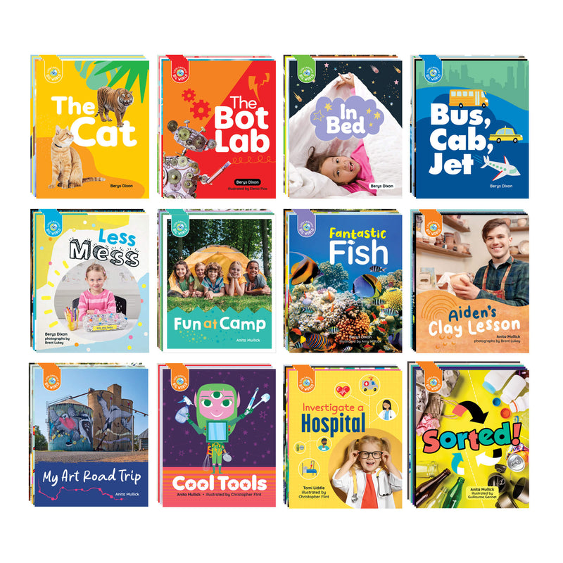 Little Learners, Big World Nonfiction Little Book Pack Stages 1-7