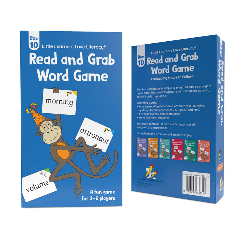 Read and Grab Word Game Box 10