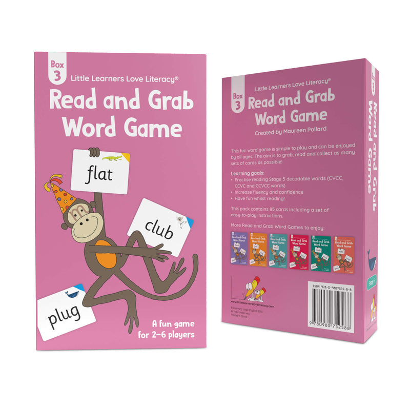 Read and Grab Word Game Box 3