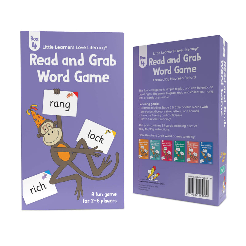 Read and Grab Word Game Box 4
