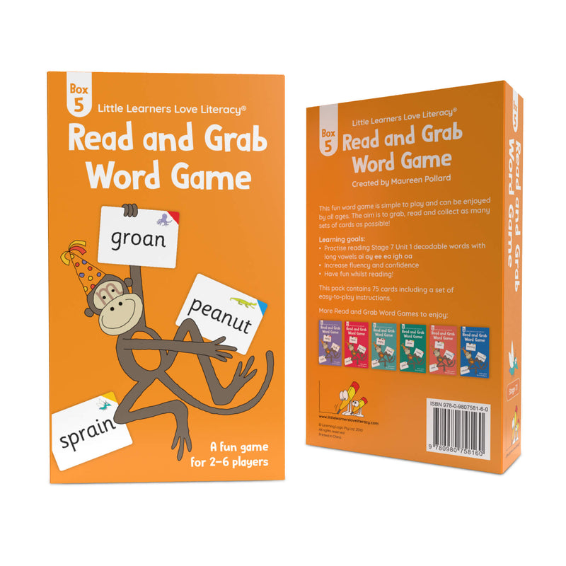 Read and Grab Word Game Box 5