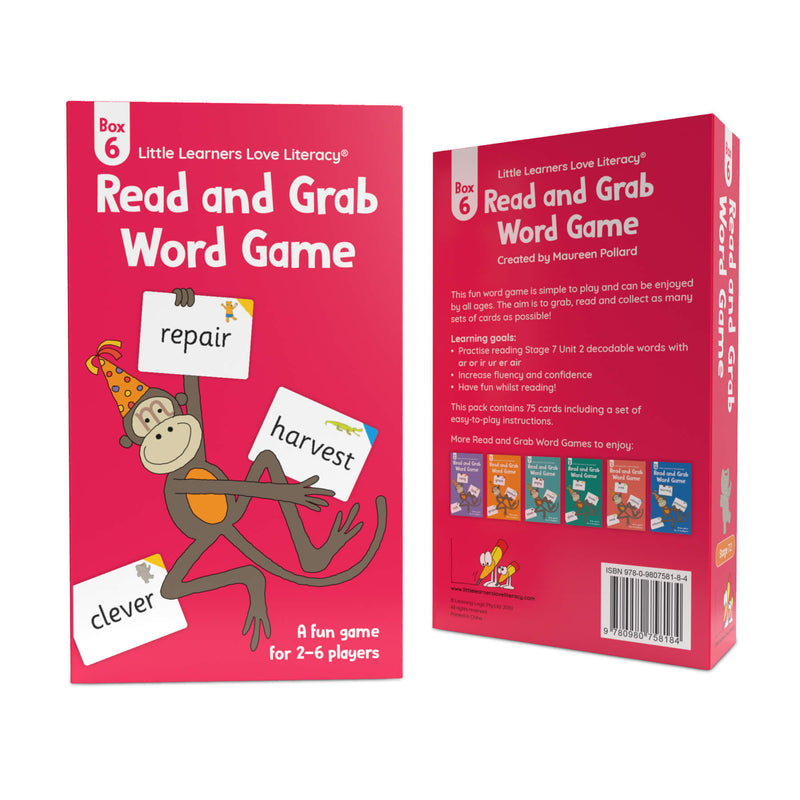 Read and Grab Word Game Box 6