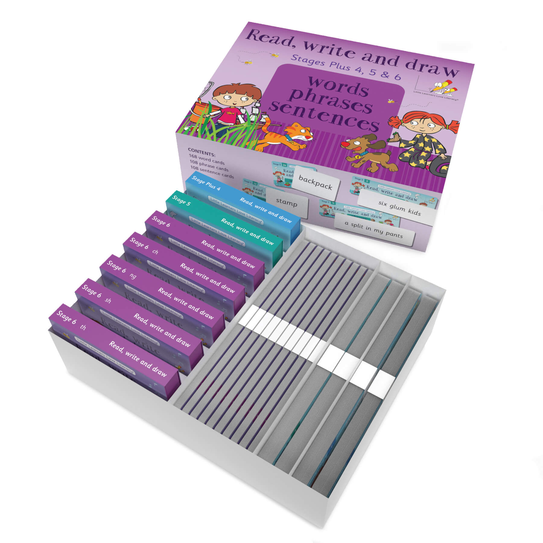 Read, Write and Draw | Reading & Writing Practice Cards | LLLL