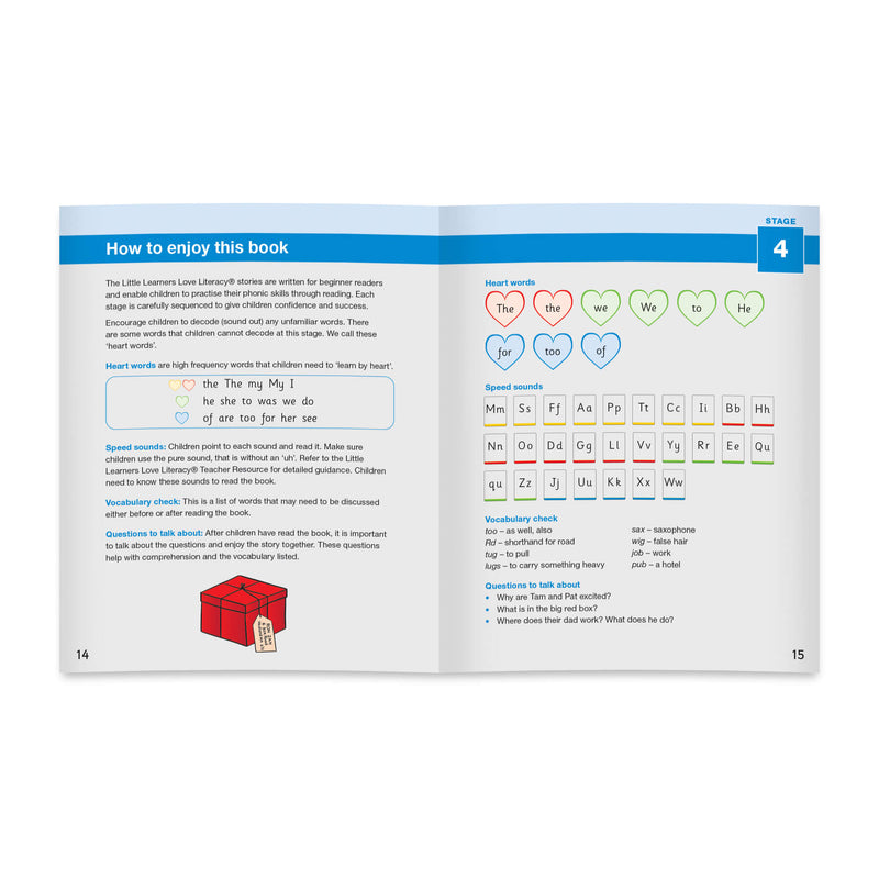 Tam and Pat Class Book Pack Stages 1-4