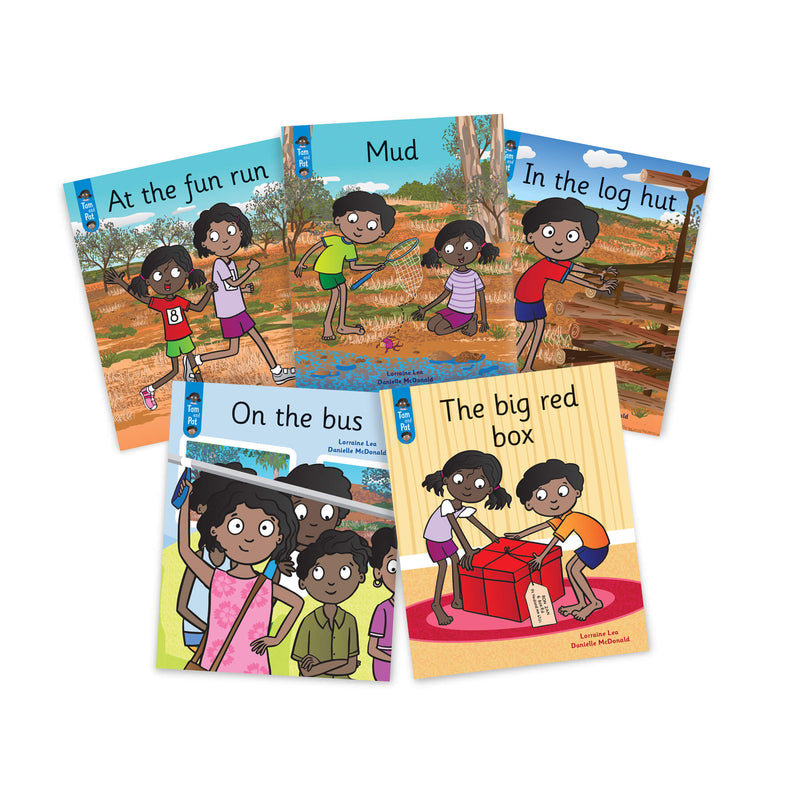 Tam and Pat Class Book Pack Stages 1-4