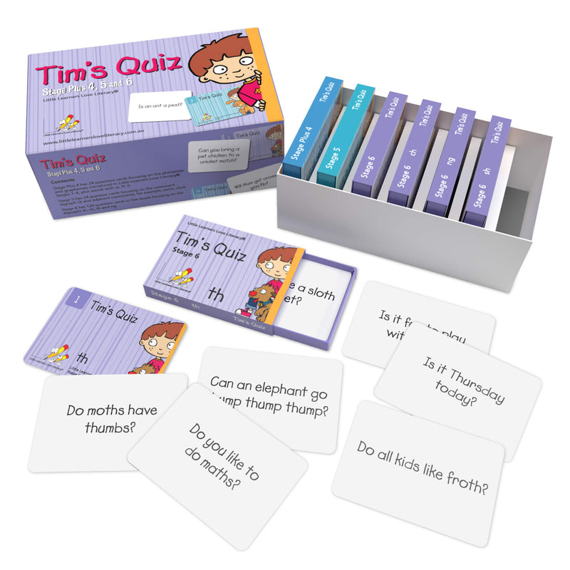 Tim's Quiz Stages Plus 4, 5 & 6