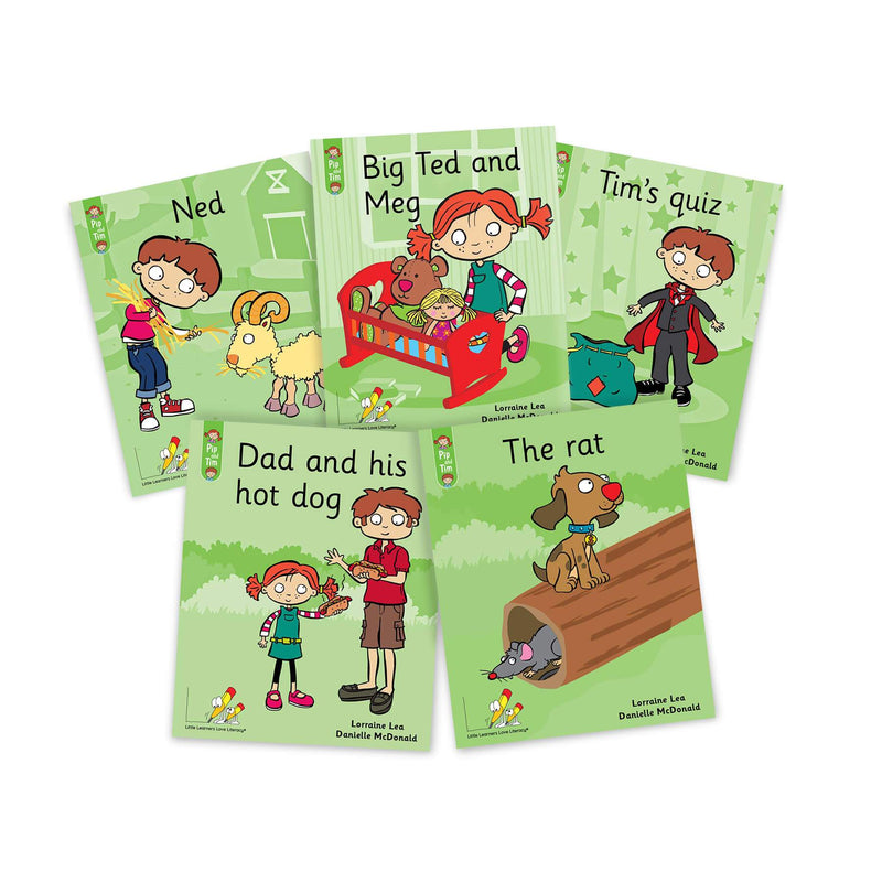 Pip and Tim Small Group Book Pack Stages 1-6