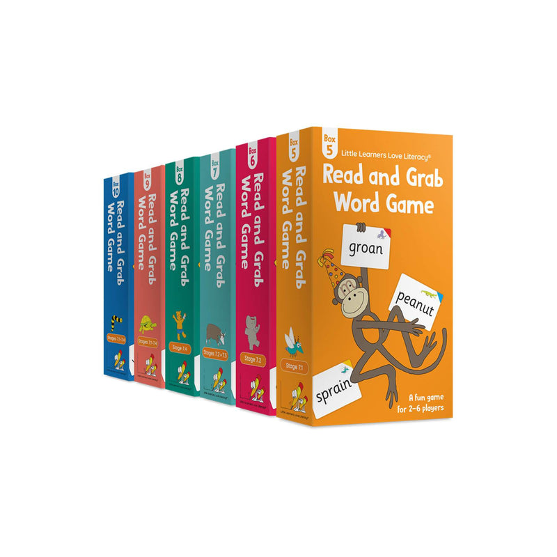 Read and Grab Word Game Pack - Boxes 5-10