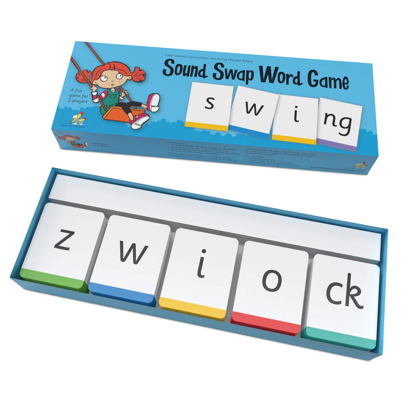 Sound Swap Word Game: Multi-Sensory Reading & Spelling Activity