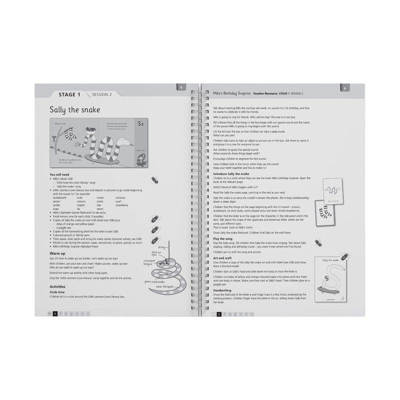 Milo's Teacher Activity Resource Pack Stages 1-4