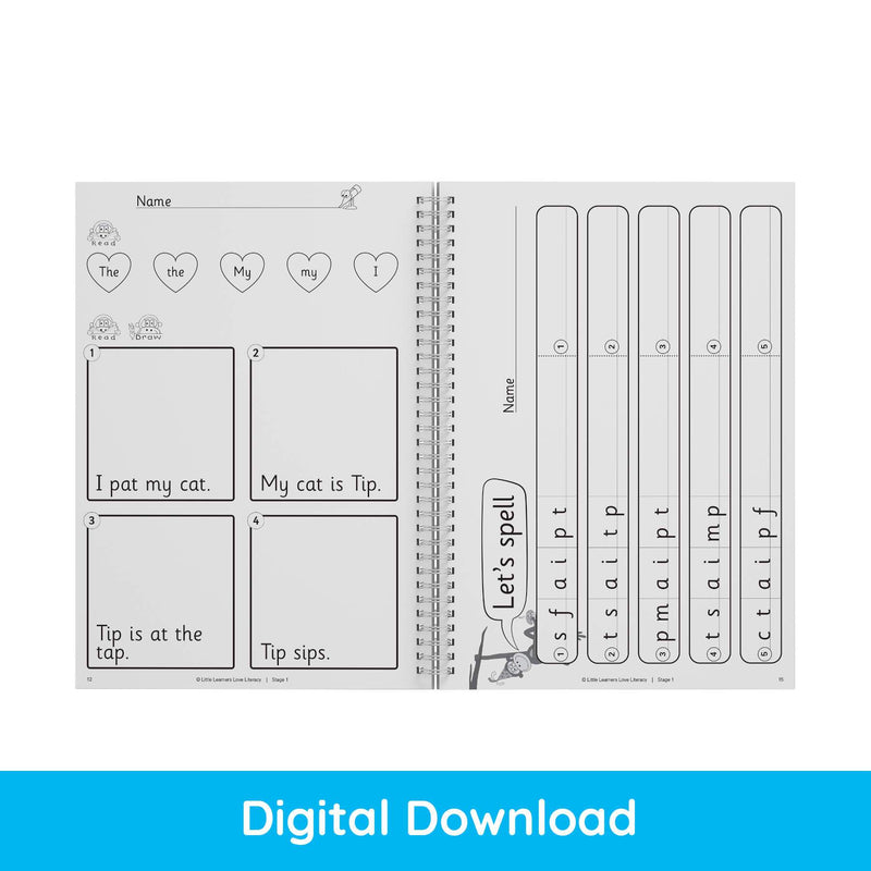 Milo’s Birthday Surprise Activity Book Stages 1-4 DIGITAL