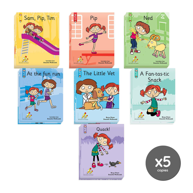 Pip and Tim Small Group Book Pack Stages 1-6