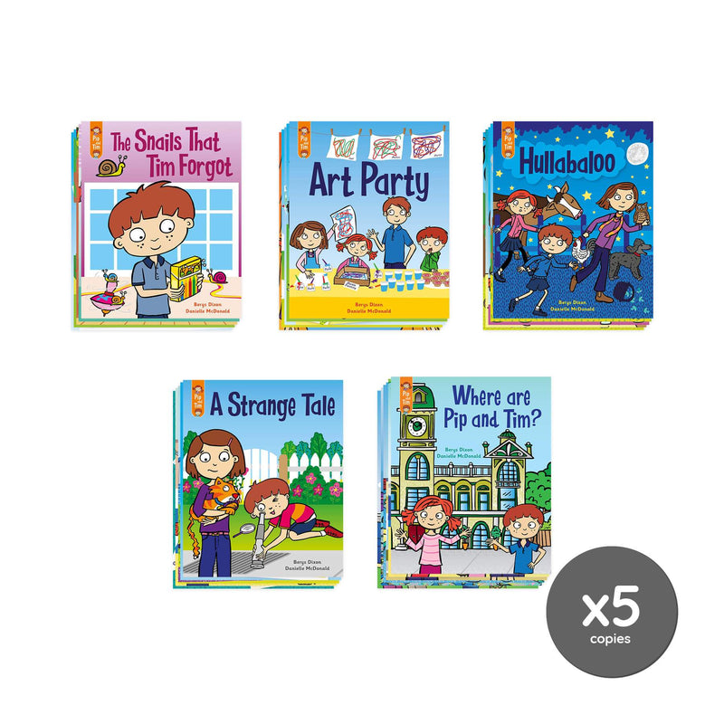 Pip and Tim Small Group Book Pack Stage 7