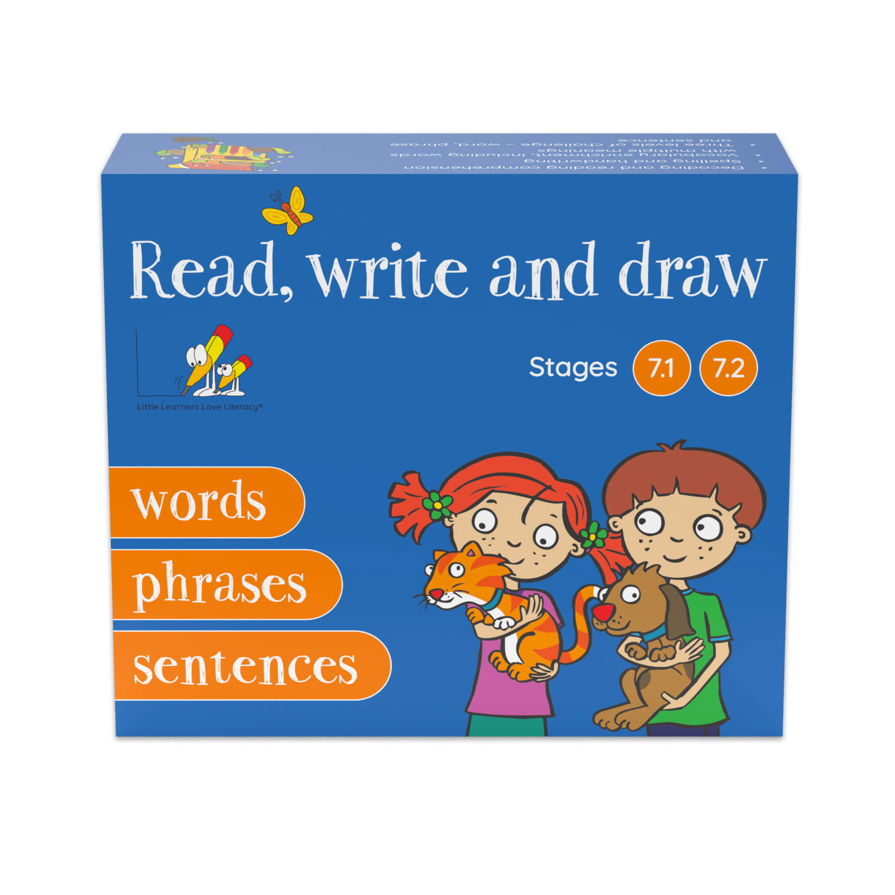 Read, Write and Draw | Reading & Writing Practice Cards | LLLL