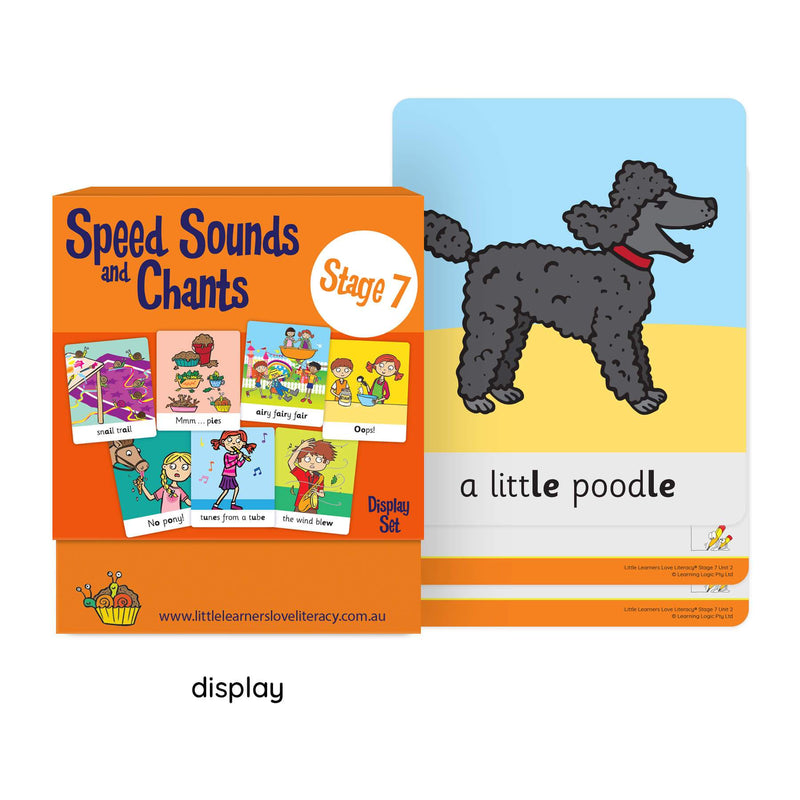 Speed Sounds and Chants Cards Stage 7 Pack